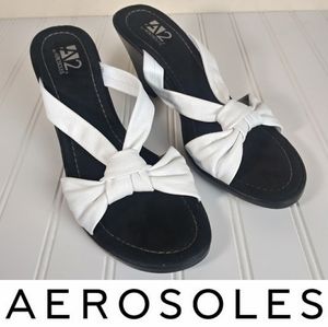 A2 by Aerosoles Sz 10 Wedge Sandals